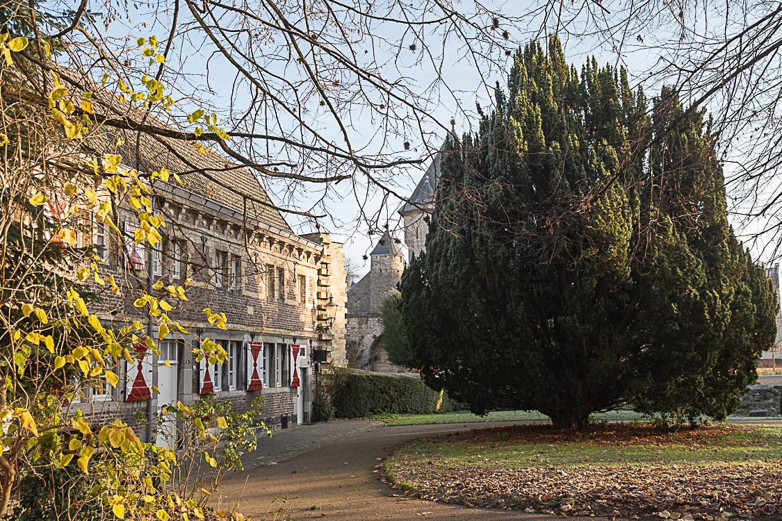 Hier stand einst das Faliezusterskloster. Im Hintergrund der Turm Pater Vincktoren. Foto: c/o Volker Ammann