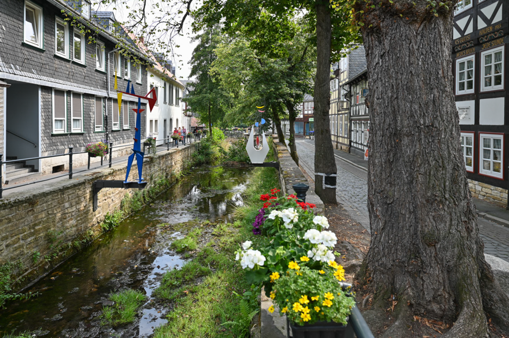 DSC_0020 An Gose und Abzucht gabs früher 40 Stellen an denen das Wasser zum Antrieb von Mühlrädern genutzt wurde. Foto: c/o Volker Ammann