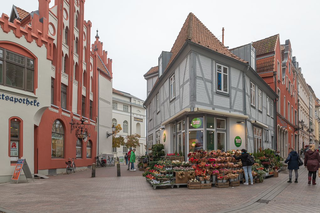 Die Haupteinkaufsstraße von Wismar: die Krämerstraße. Foto: ©Volker Ammann