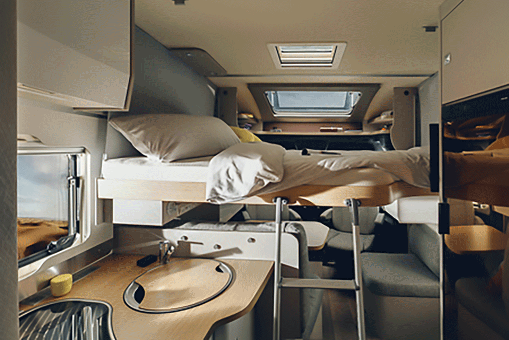 Teilintegrierte Wohnmobile: Ideal für Paare und Kleinfamilien