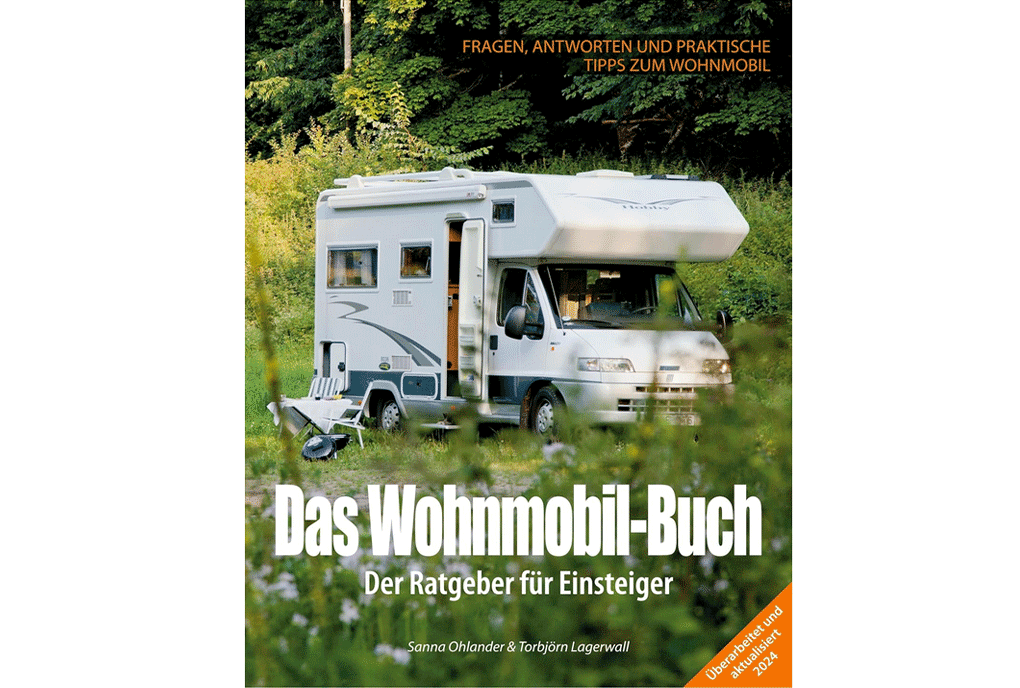 Titelseite des Buchs: Das Wohnmobilbuch - Ratgeber für Einsteiger