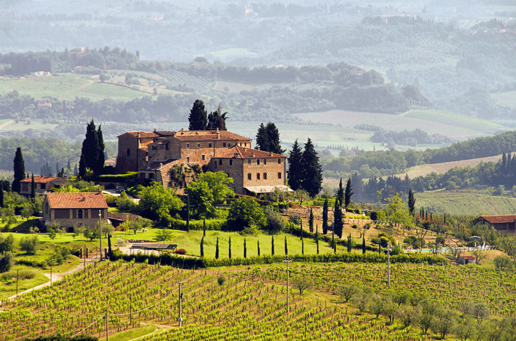 Chianti-Weinroute durch die Toskana. Foto: ©AdobeStock, LianeM
