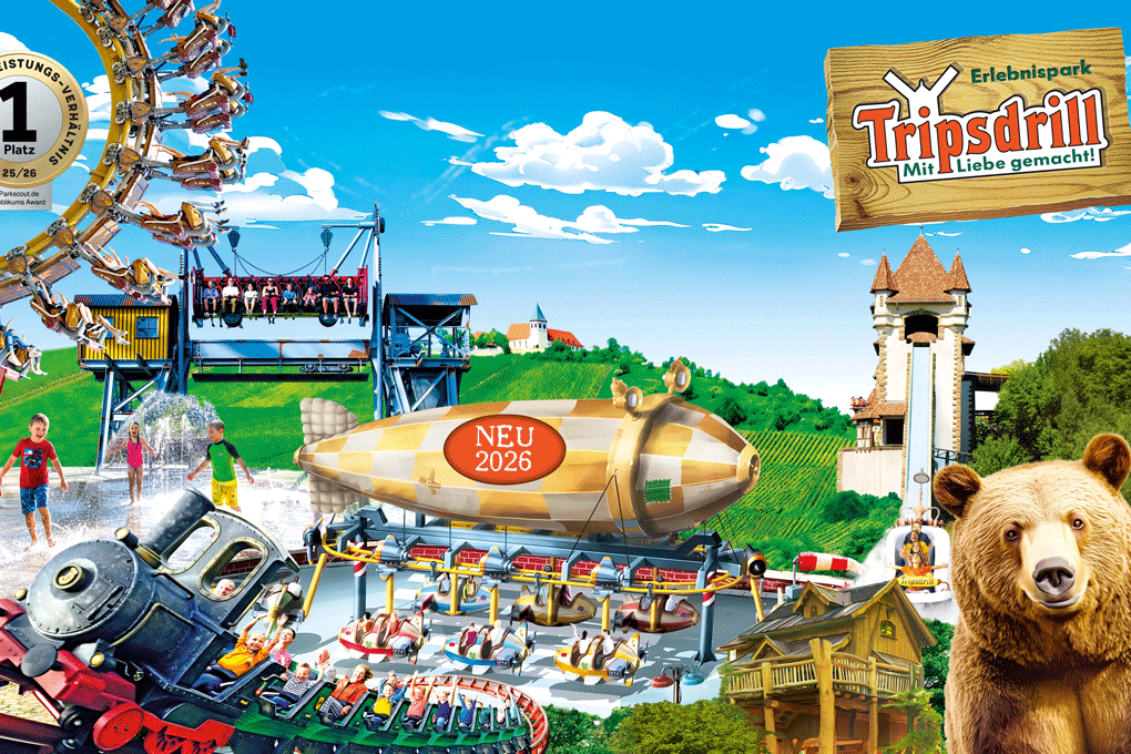 Key Visual 2026 Foto: ©Erlebnispark Tripsdrill