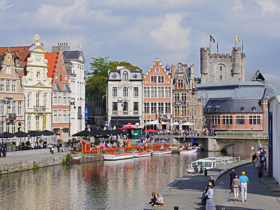 Hafen in Gent. Foto: ©Pixabay hpgruesen Hafen in Gent. Foto: ©Pixabay hpgruesen