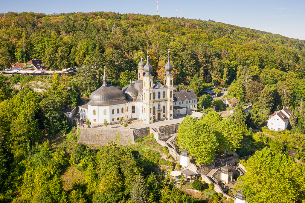 Das Käppele – Wallfahrtskirche Mariä Heimsuchung auf dem Nikolausberg in Würzburg. Foto: ©CTW Dietmar Denger Das Käppele – Wallfahrtskirche Mariä Heimsuchung auf dem Nikolausberg in Würzburg. Foto: ©CTW Dietmar Denger